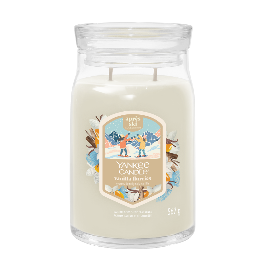 Vanilla Flurries Signature Large Jar 567g 2-Docht